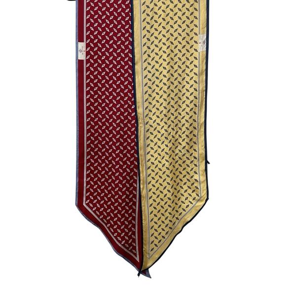 VTG American Airlines Flight Attendant Scarf Audrey Talbott LOT of 2 Workwear - Picture 1 of 11